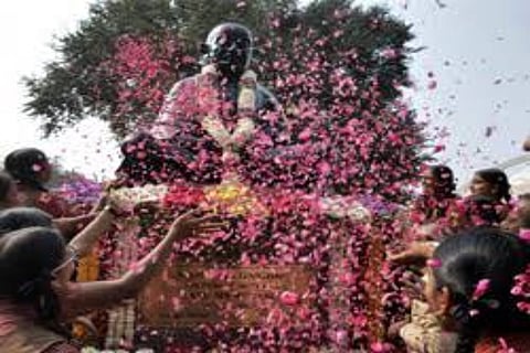 Plans of the Telangana government to develop Bapu Ghat on the lines of Sabarmati Ashram have remained on paper for the last six year.