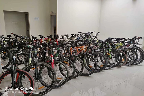 The stolen cycles