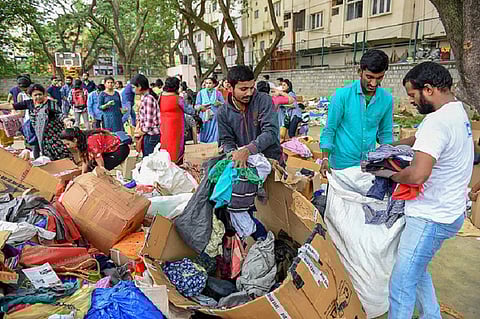 Floods recede in Karnataka's Kodagu, relief work in full swing