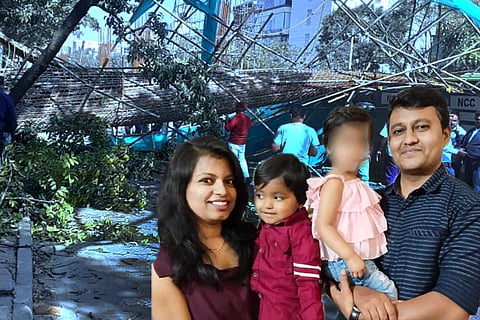 Bengaluru Metro pillar crash: Regular day turns tragic for family of four