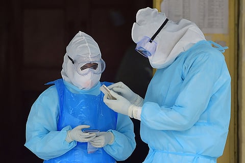 Medical personnel in PPE