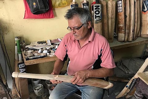 In pics: Meet Bengaluru’s bat doctor who’s repaired the bats of Kohli, Dhoni and more