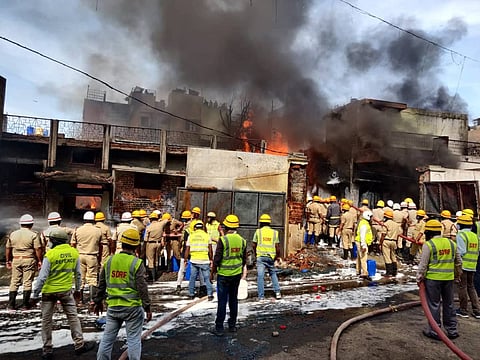 Bengaluru factory fire