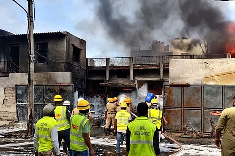Bengaluur factory fire