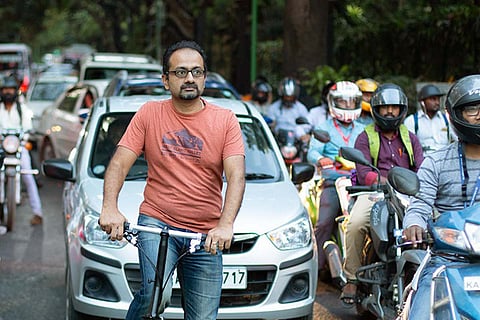 Bengaluru Bicycle Mayor Sathya Sankaran