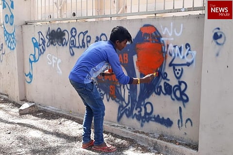 BJP MLA accuses Bengaluru college students of painting anti-Modi graffiti, threatens staff
