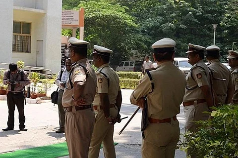 Representative image of police officers