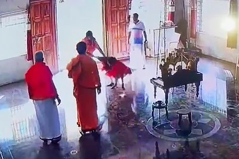 Woman dragged, beaten in temple in Bengaluru, FIR registered after video goes viral