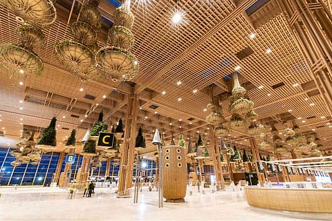 The new terminal at Bengaluru airport