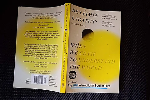 Book cover of Benjamin Labatut's book