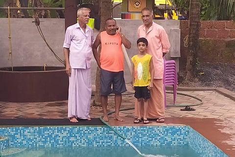 A tiny house and a backyard swimming pool: One Kerala man's idea of retirement