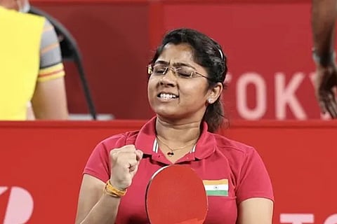 Table Tennis player Bhavina Patel