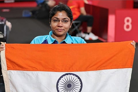 Bhavina Patel won silver in the final match of Women's Singles Class 4 event in Tokyo Paralympics 2021, in Tokyo