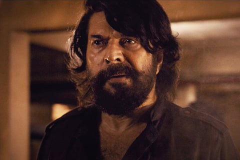 Mammootty in Bheeshma Parvam trailer