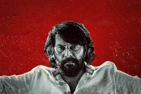 Mammootty as Michael in Bheeshma Parvam poster
