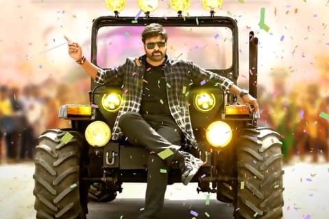 Chiranjeevi in the first look poster of Bholaa Shankar