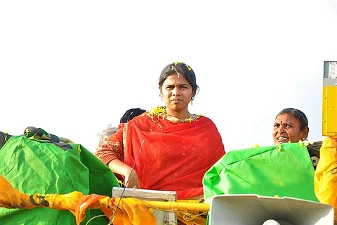 Andhra's Nandyal bye-poll heats up: Minister Akhila Priya invokes father's name as CM campaigns