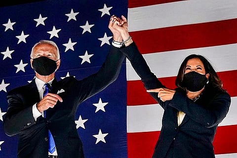 Joe Biden and Kamala Harris