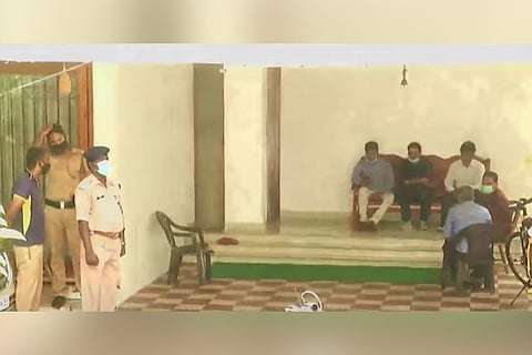 Bineesh Kodiyeri house