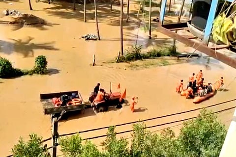 Boats deployed in Bengaluru suburbs after heavy rains