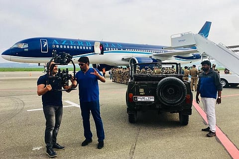 Boeing 757-200 flight hired to film a crucial sequence in Vishal’s yet-untitled film