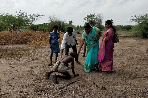 Pic of bonded labourer falling at feet of TN officials betrays his struggle to freedom