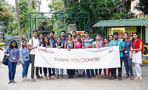 300 students of a Bengaluru college register as donors on World Marrow Donor Day