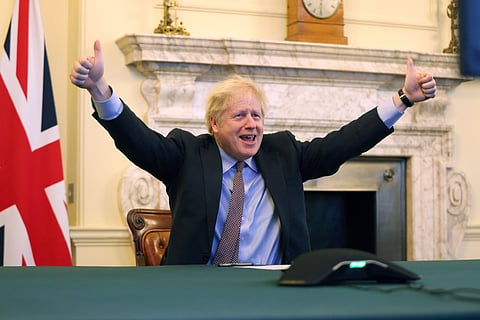 UK Prime Minister Boris Johnson