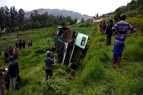9 die after bus rolls down 100 ft deep gorge on Ooty-Coonoor highway