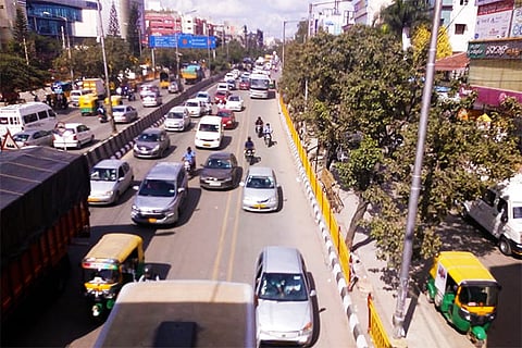 Bengaluru's new bus priority lanes: A partial success, but violations still seen