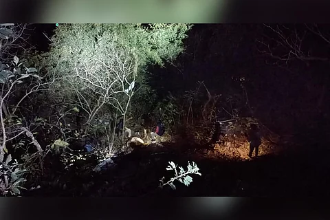 Bus accident in Vizag