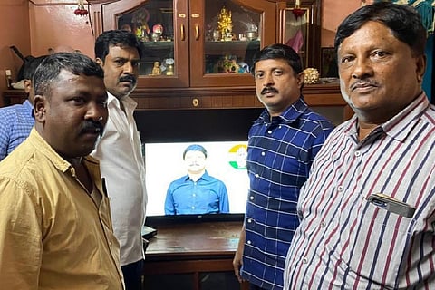 Congress MLA distributes TVs to voters in Bengaluru’s Hebbal