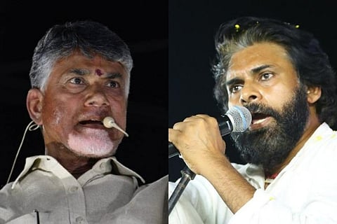 Chandrababu Naidu and Pawan Kalyan: They have slam med the Andhra district reorganisation process
