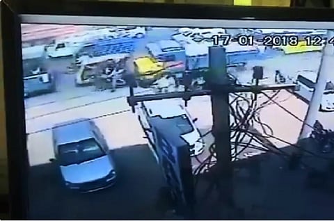 Watch: Lorry runs amok in Hyderabad, kills two