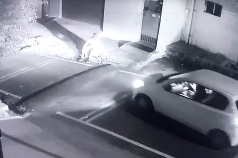 13-year-old girl driving a car runs over man in Tiruppur, accident caught on CCTV