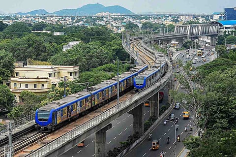 Image of Chennai metro