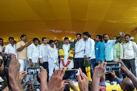 TDP MP CM Ramesh begins indefinite hunger strike, demands steel plant for Kadapa