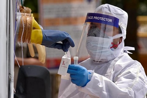 The Rs 750 test also includes the cost of the rapid kit, Personal Protective Equipment (PPEs) and manpower.