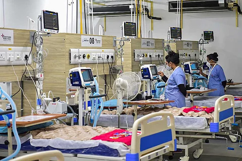 AIIMS report says only 3-5% of hospital beds available for emergency care