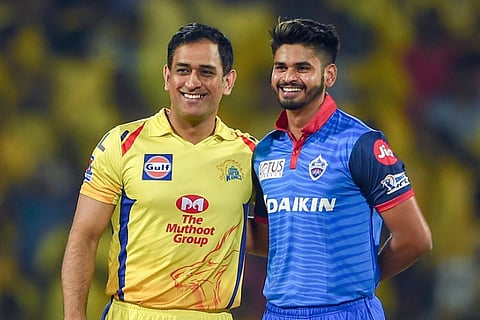 Dhoni and Shreyas Iyer