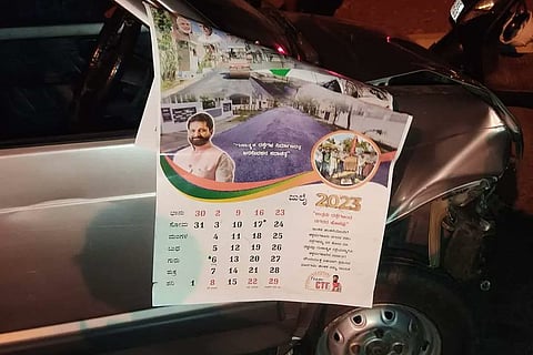 Calendars with CT Ravi's face on them were found in Chikkamagaluru
