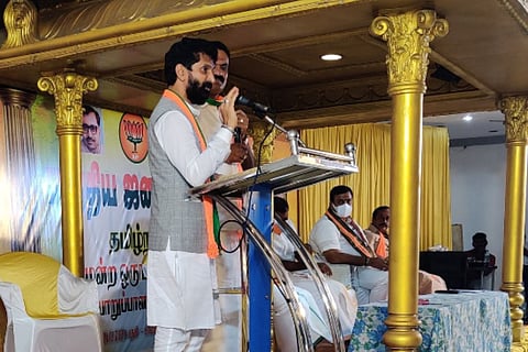 BJP National General Secretary in-charge of Tamil Nadu CT Ravi