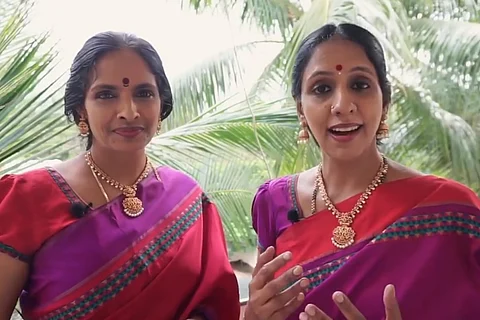 Carnatic vocalist duo Ranjani and Gayatri