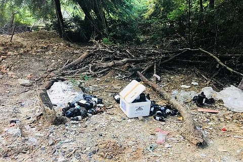 Lab waste dumped in IIT Madras campus allege activists, institute denies
