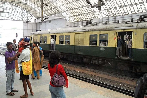 Chennai MRTS train