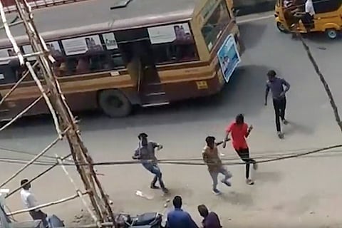 Chennai college gang fight spills on to the streets, two Pachaiyappa’s students attacked