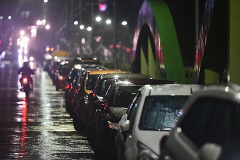 Rains due to Cyclone Nivar