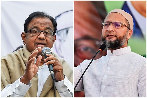 Owaisi, Chidambaram condemn Delhi violence, urge government to restore peace