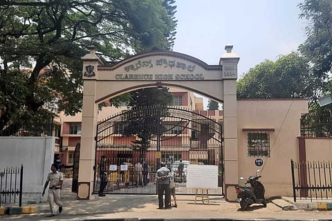 Clarence High School: On the Bible row, the school management says no student is forced to study or carry the Bible