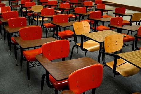 Protests after Hyd student in 'Ayyappa Deeksha' dress sent back, school defends decision